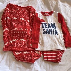Two pack toddler Christmas pajamas
